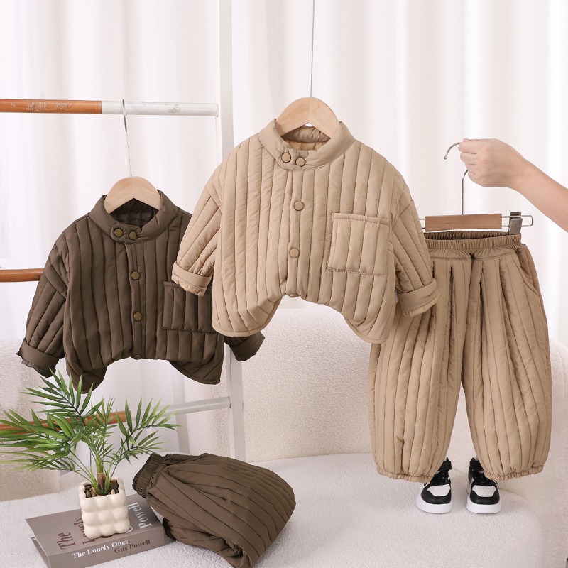 Toddler Boy Winter Fleece Jacket - Зимний комплект для мальчиков 2026 года