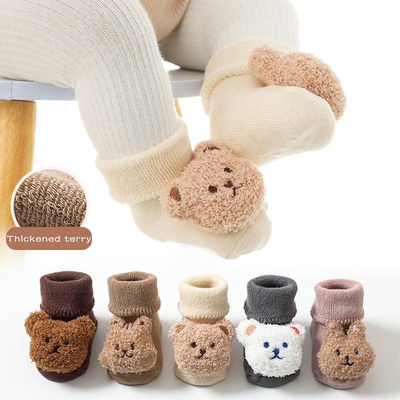 Теплые детские носки из коралл – обзор и цена Unisex Baby Socks Non Slip