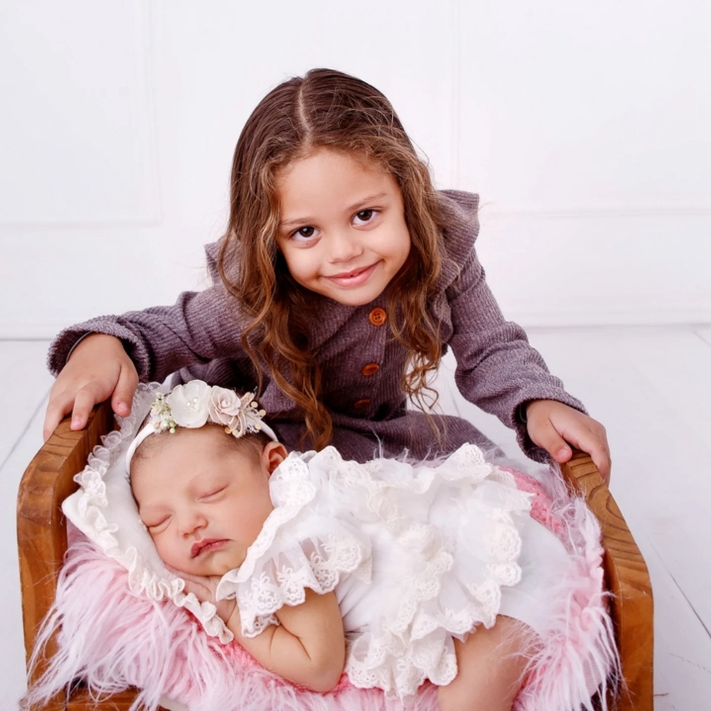Реквизит для фотосъемки новоро – обзор и цена Newborn Baby Girl Romper Floral