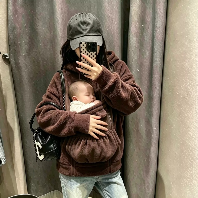 2 в 1: флисовая куртка с капюш – обзор и цена Maternity Wear