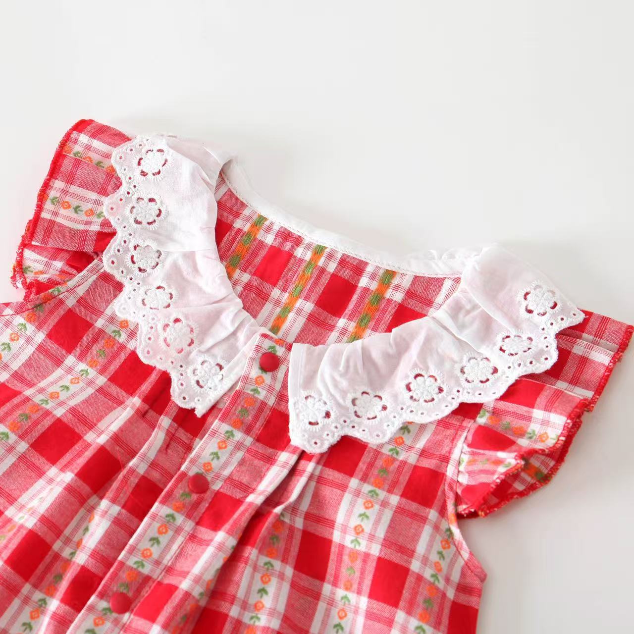 Красный клетчатый комбинезон д – обзор и цена Newborn Baby Girl Romper Floral