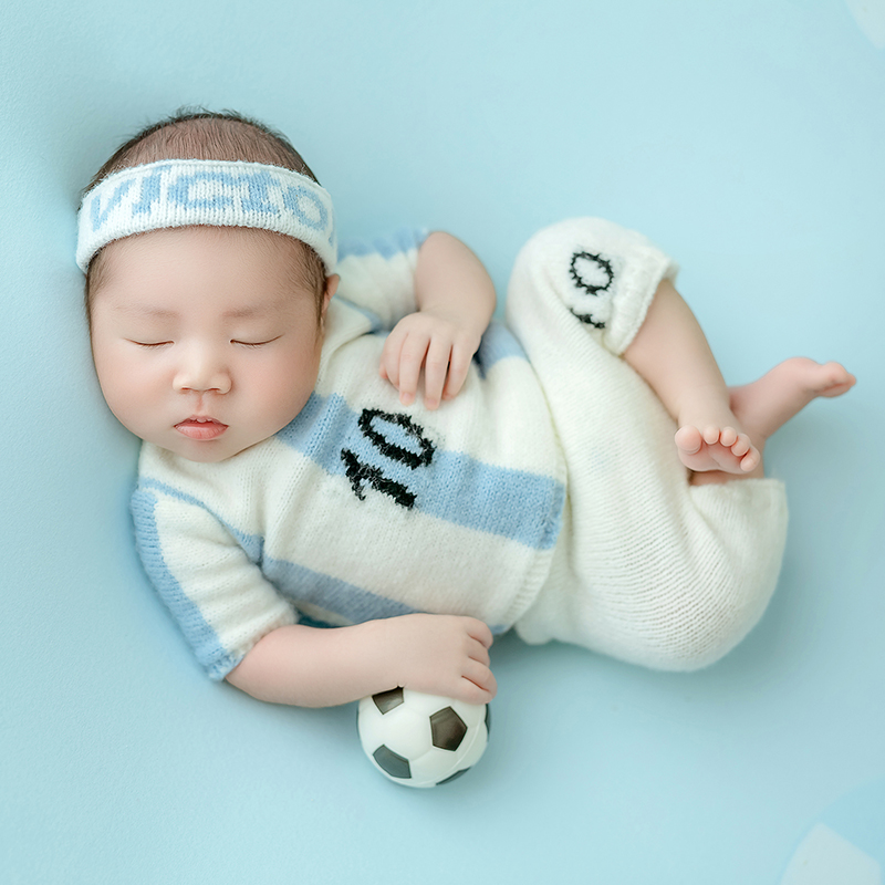 Футбольная детская тема, рекви – обзор и цена Infant Photography Props Outfit