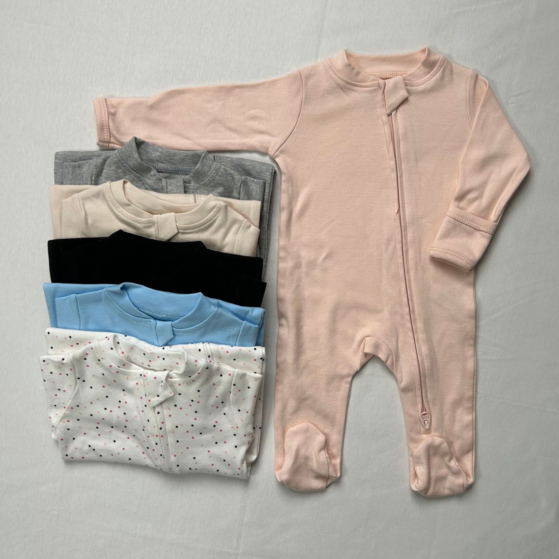Универсальный детский комбинез – обзор и цена Cotton Baby Onesies Zipper