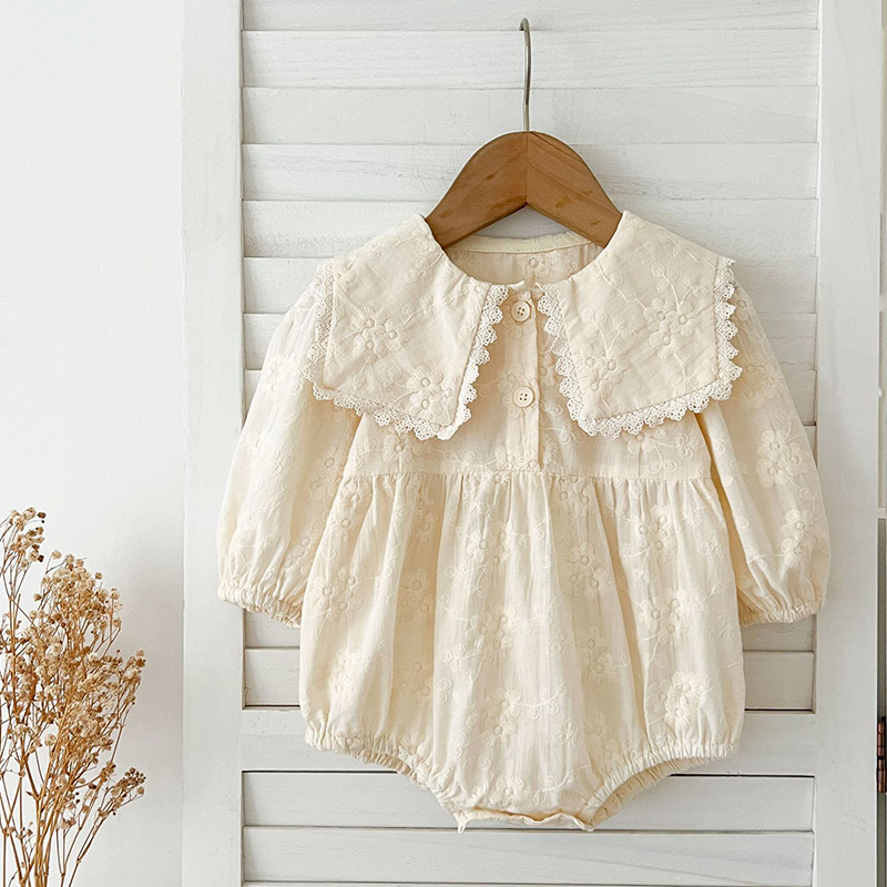 Весенний милый цельный комбине – обзор и цена Newborn Baby Girl Romper Floral