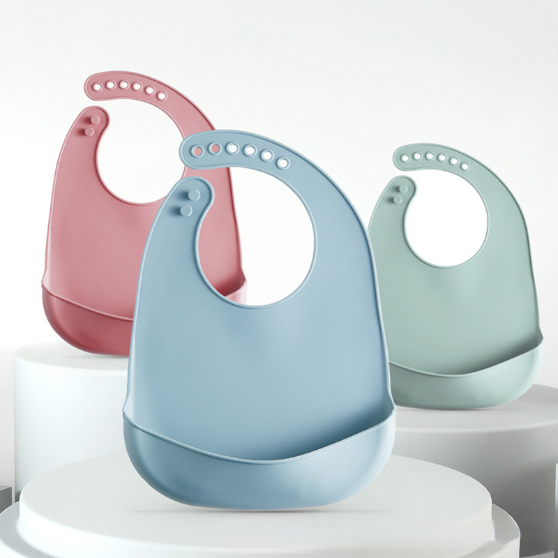Детские силиконовые нагрудники – обзор и цена Waterproof Baby Bibs Silicone